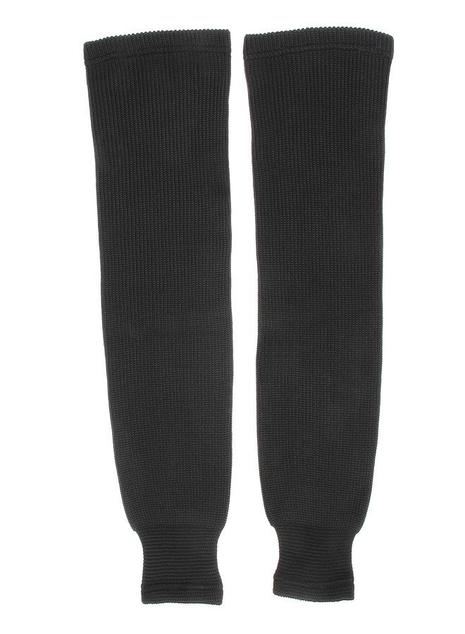 Howies Hockey Tape Knit Socks Junior - Medium Black Men & Boys Knitted Ice Hockey Socks - Image 1